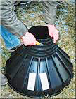 footing form install step 1
