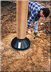footing form install step 3