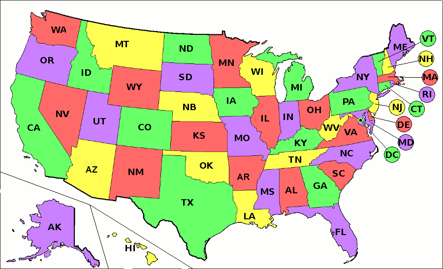 USA States